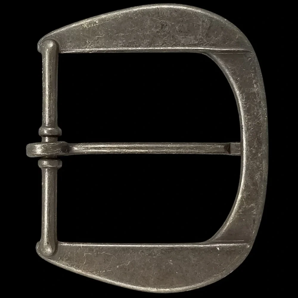 Vintage Style D Shape Belt Buckle Replacement Antique Brass Tone‎ Pin Buckle USA